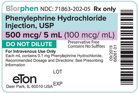 Biorphen (phenylephrine hydrochloride): Side Effects & Warnings