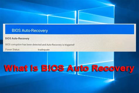 Bios auto-recovery dell. If BIOS Recovery from hard drive is enabled and there is a BIOS Auto-Recovery field settable in the BIOS setup, your Dell computer supports BIOS recovery 3. If your computer is NOT in a working condition, check if it matches one of the computers in the table in the drawer above, or if it was manufactured after December 2015 and has the Intel Skylake … 