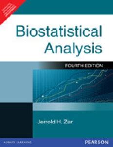 Biostatistical Analysis 4th Edition