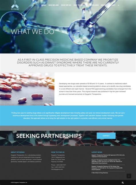 Biotech Website Templates