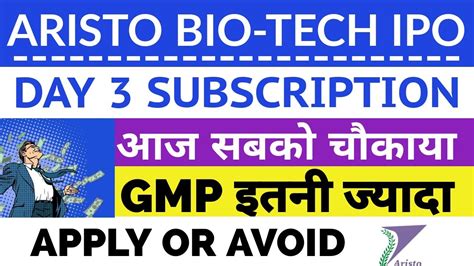 Aug 3, 2023 · 1) IPO Dates. Bidding for the offer by the biotechnology company will start from August 4, while the closing would be on August 8. The anchor book will open for a day on August 3. . 