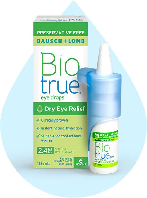 Biotrue Eye Drops Preservative-Free Multi-Dose, 3 x …