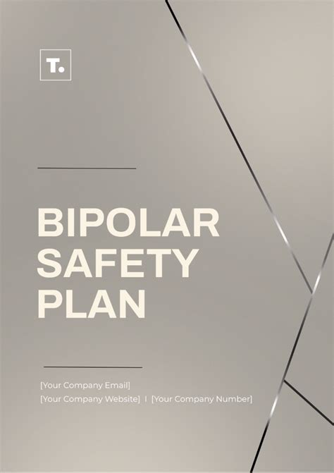 Bipolar Safety Plan Template