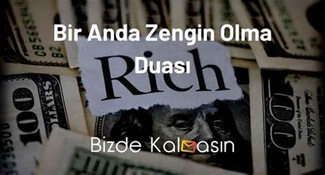Bir anda zengin olmak