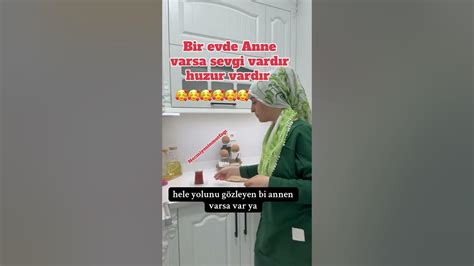Bir evde anne varsa; önce bayat YaRaLI ve YaNLıZ KaLPLeR. 