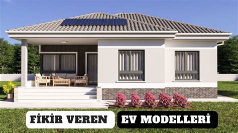 Bir katlı ev modelleri