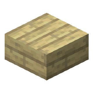 Birch-Wood Slab - Minecraft Info