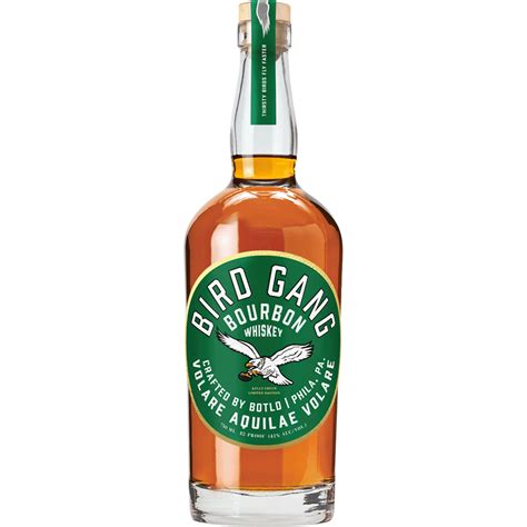 Bird gang bourbon. You got your Eagles kelly green throwback, now get the team's Bird Gang bourbon and vodka. ... The Philadelphia Eagles released a new vodka and bourbon for all those die-hard fans out there who bleed green. To celebrate the return of their kelly green throwback uniforms, the ... 