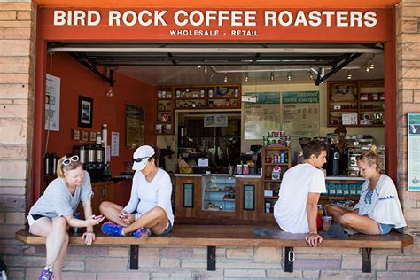 Bird rock coffee roasters. Bird Rock Coffee Roasters. A fine cuppa from Bird Rock Coffee Roasters. Image courtesy of @birdrockcoffeeroasters. Conveniently located right off LJ Boulevard, stopping at Bird Rock Coffee Roasters is a ritual for locals during … 