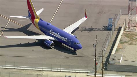 Bird strike damages Southwest plane landing at Burbank Airport