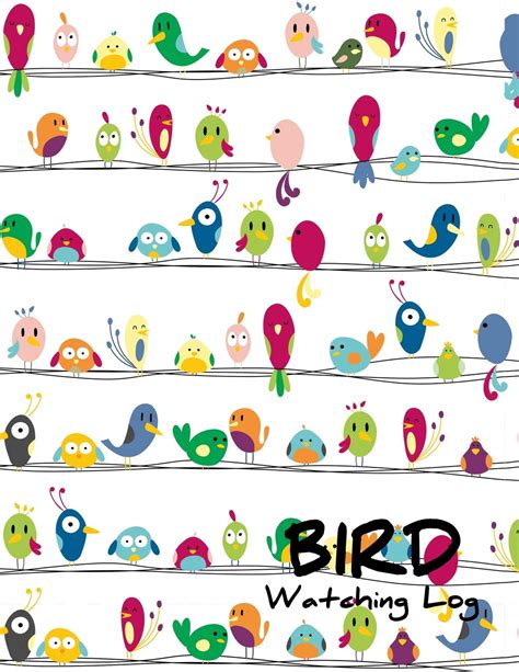 Read Online Bird Watching Log List Species Seen And Draw By Susana Toy