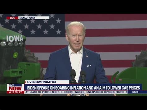 Birdie bomb: Biden pooped on during inflation speech