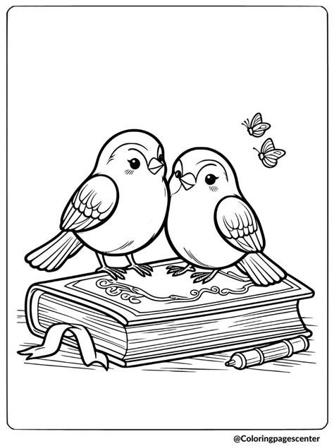 Birds Coloring Book
