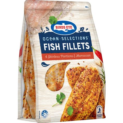 Birds Eye Ocean Selections Fish Fillets Moroccan Skinless …