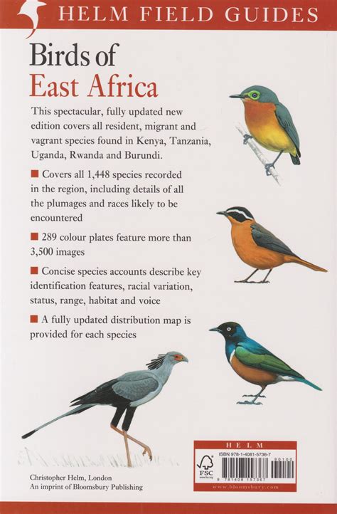 Birds of east africa kenya tanzania uganda rwanda burundi helm field guides. - Mariner 40 ps 2 zyl außenborder teile handbuch.