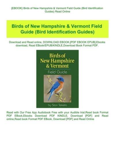 Birds of new hampshire vermont field guide bird identification guides. - Hyster a214 h14 00 18 00xm 12 h14 00 h18 00 12ec forklift parts manual.