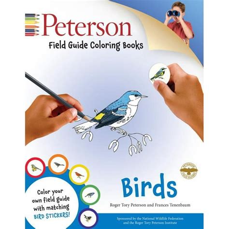 Birds peterson field guide color in book. - Birds peterson field guide color in book.