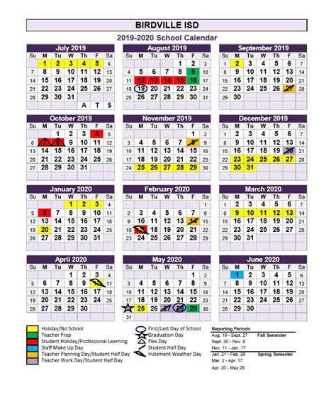 Birdville Isd Calendar