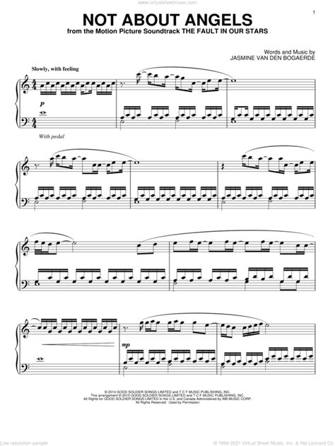 Birdy "Not About Angels" Sheet Music Download Piano Solo PDF Music ...