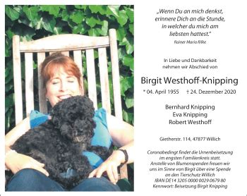 Birgit Westhoff (@bwe18) Twitter