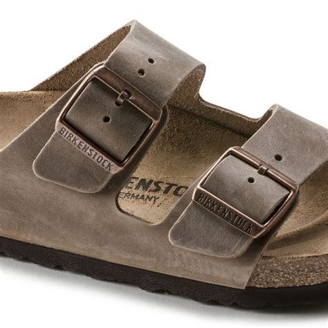 Birkenstock Arizona Sandal (Oiled Leather) - Tobacco Brown