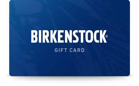 Birkenstock Gift Card Online