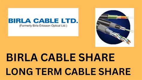 Birla Cable Share Price