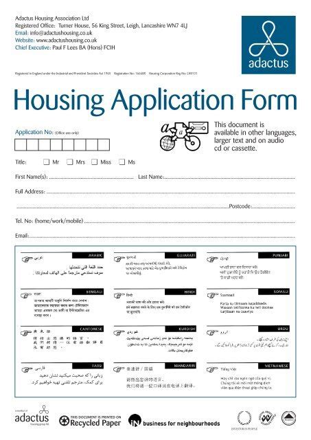 Birmingham council housing application: Fill out & sign online