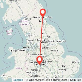 Birmingham to Newcastle upon Tyne Train Times and Cheap …