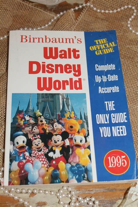 Birnbaums walt disney world 1995 birnbaum travel guides. - Todo es materia!/ everything is matter!.