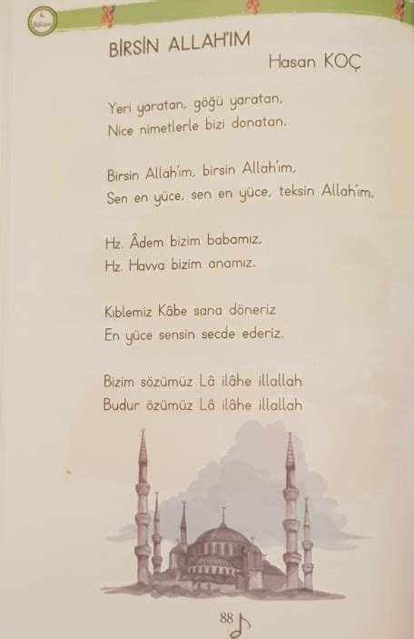 Birsin allah ilahisi