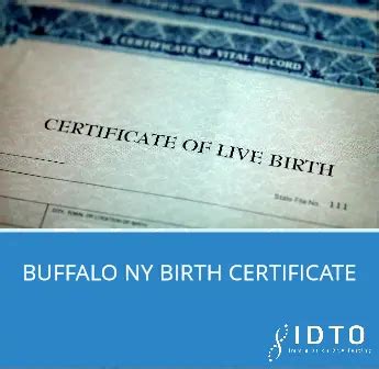 Birth Certificate Buffalo Ny