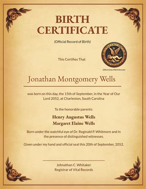 Birth Certificate Temecula