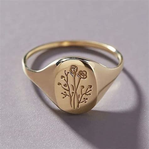 Birth Flower Ring – Kraftales