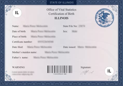 A certified birth certificate that can typically be used for travel, passport, proof of citizenship, social security, driver's license, school registration, personal identification and other legal purposes. Birth Certificates are available for events that occurred in Kane County from 1877 to present.. 