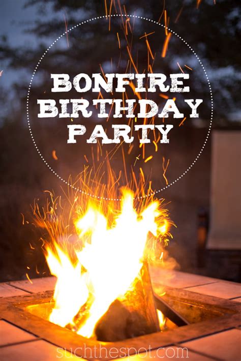 Birthday Bonfire - Sharp