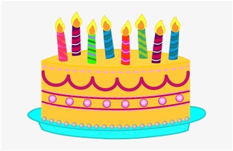 Birthday Cake Clip Art - Royalty Free - GoGraph