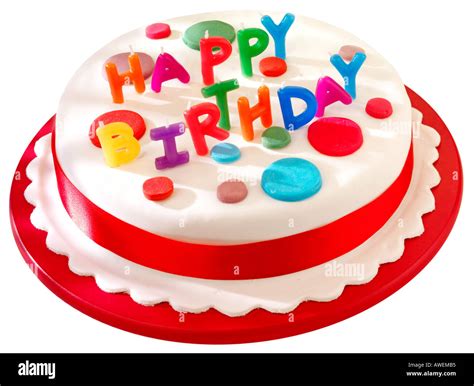 Birthday Cake Cut Out Pictures, Images and Stock Photos