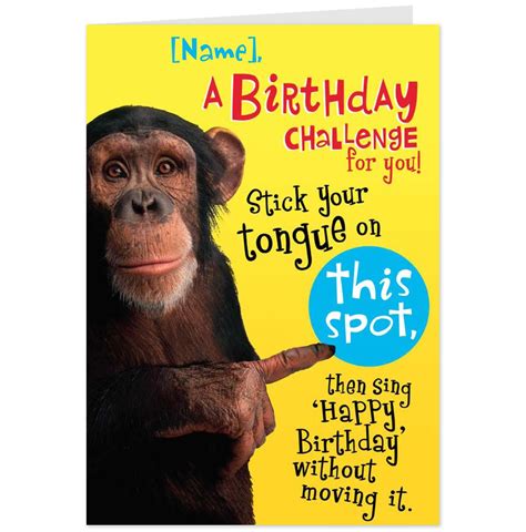 Birthday Card Funny Printable