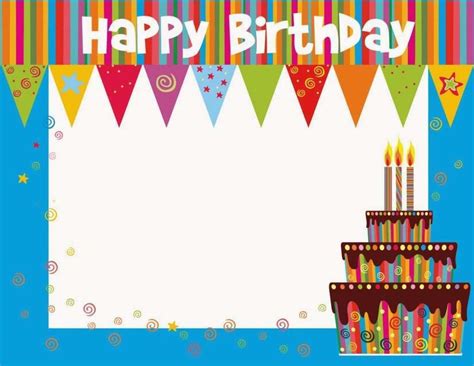 Birthday Card Ppt Template