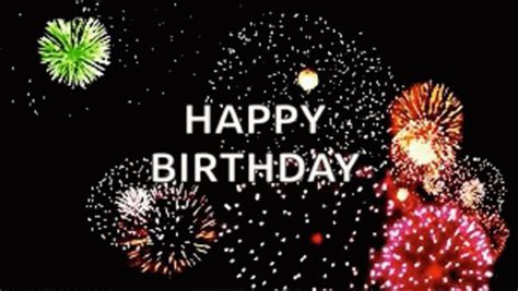 Birthday Fireworks Images GIFs Tenor