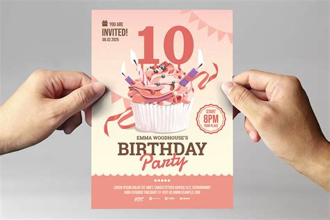 Birthday Flyer [PSD] - BrandPacks