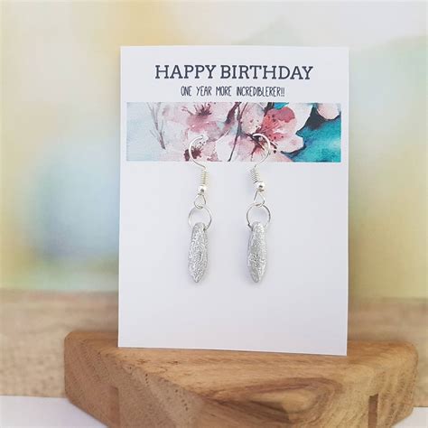 Birthday Girlfriend Earrings - Etsy