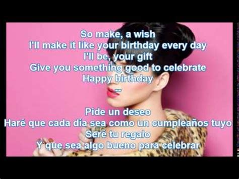 Birthday LETRA - Katy Perry - Musica.com