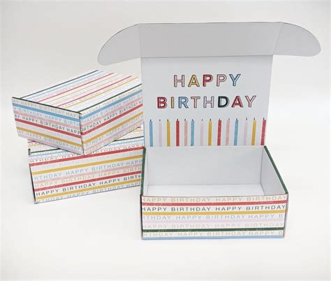 Birthday Shipping Box - Etsy