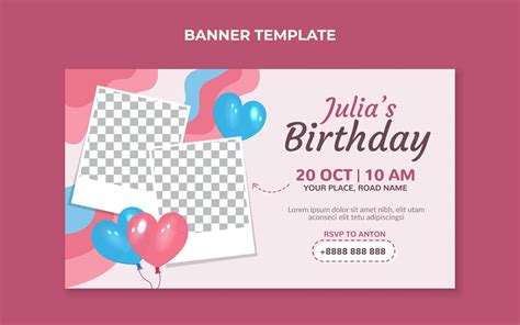 Birthday Template Banner