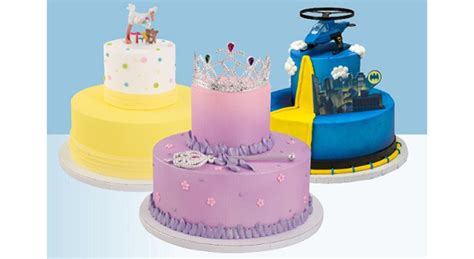 Birthday cakes catalog bj cake designs. Free First Birthday Cake Program. Any customer who orders a decorated cake reading "Happy 1st Birthday [child's name]" receives a free 7-inch single-layer cake decorated in the same color as the order. This free cake, decorated with icing, a border, and an inscription, is the baby's own cake to enjoy. Browse decorated cakes 