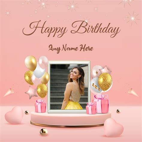 Birthday frames for photo editing. __.  Personalize the template by addin...