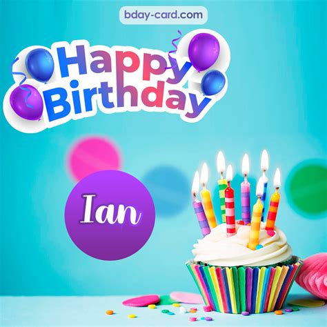 Birthday images for Ian 💐 — Free happy bday pictures and photos