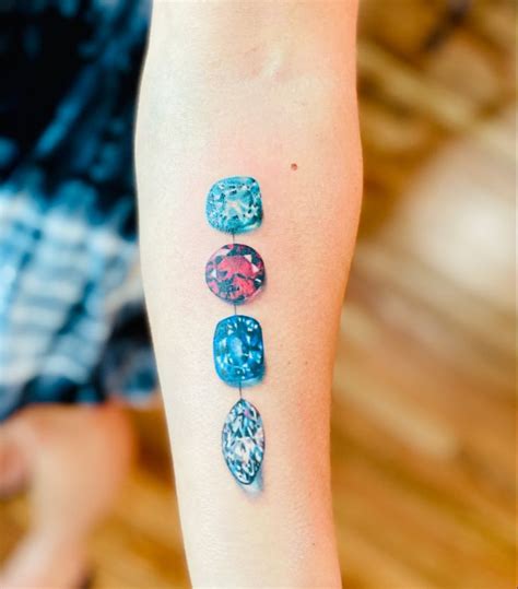 Mar 11, 2019 - Birthstone tattoos are the new tattoo trend that's 